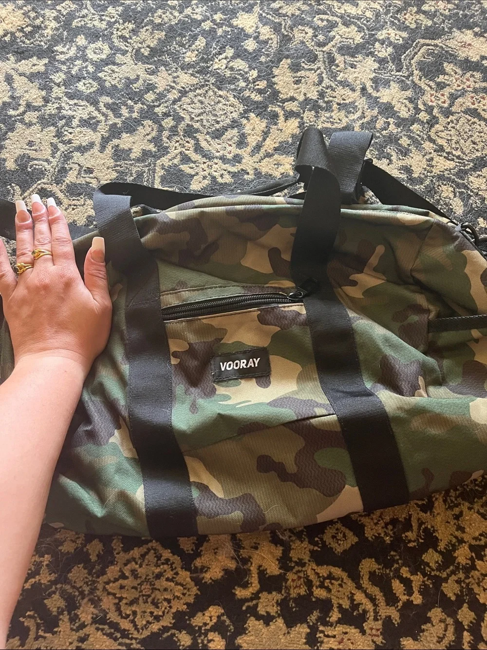 Vooray Camouflage Duffel Bag - Green Camo
